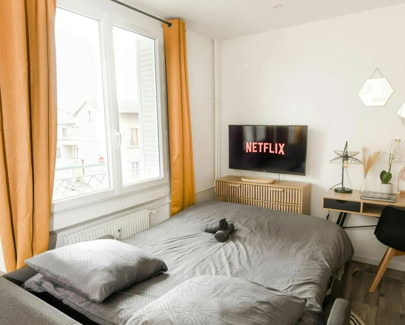 아파트 Studio Cosy Business - Balcon Garage Ferme 리옹 프랑스